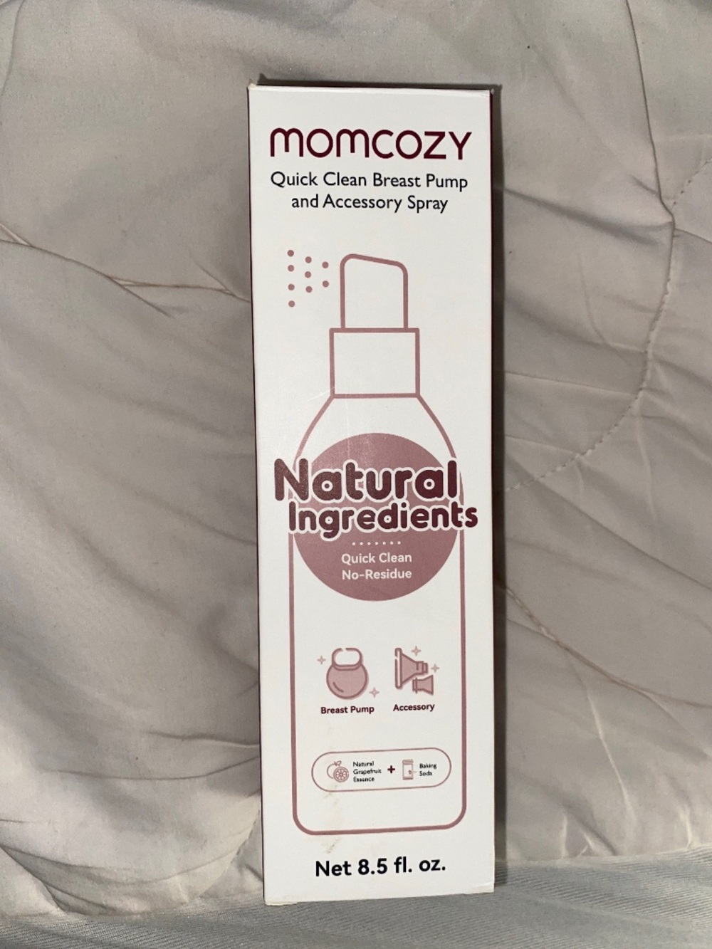 Breast pump & accessory spray